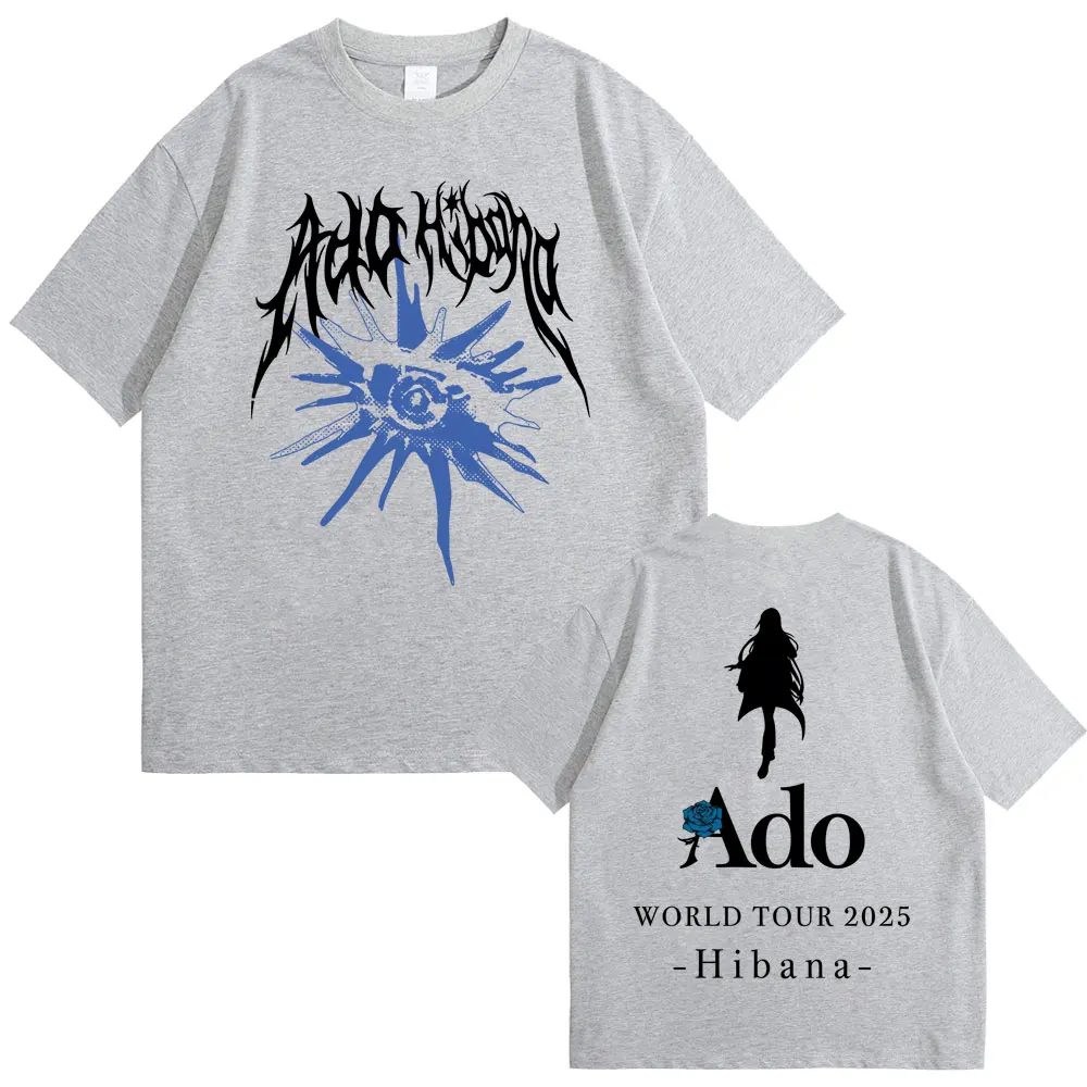Ado WORLD TOUR Hibana Tシャツ 黒 M ライブ Ado WORLD TOUR 2025 Hibana Limited Goods Fashionable Long T