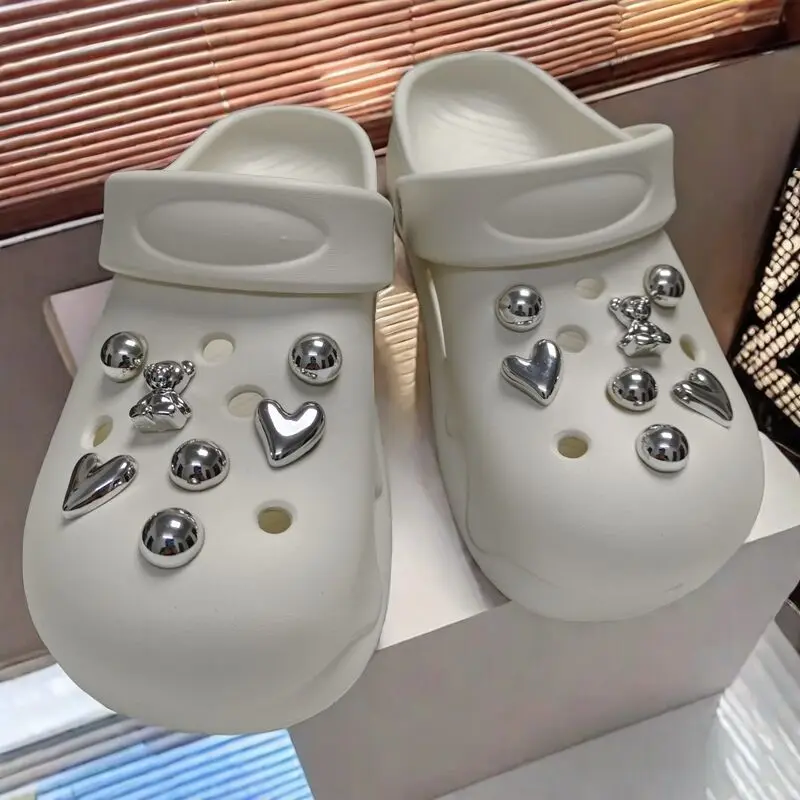 รูปสินค้า ชุดแต่งรองเท้า DIY ลายหมีน่ารัก ตกแต่งได้ทุกรองเท้า