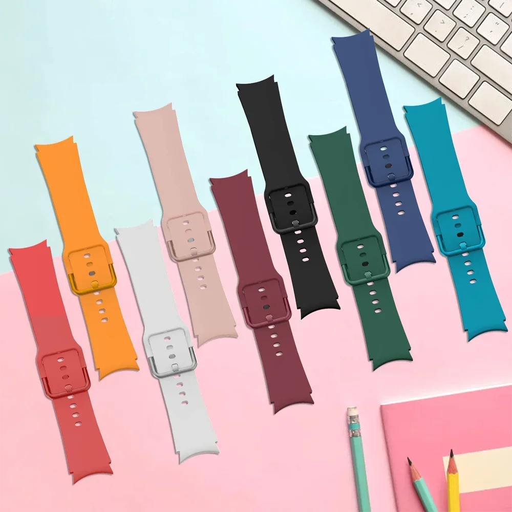 Sleek Silicone Watch Strap - 20mm
