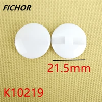 10 pcs 21.5mm White Resin Buttons Apparel Sewing Accessories DIY Garment Shirt Eye Cat Stone Toy Decorative Eyes 2
