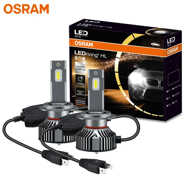 OSRAM LED H4 9003 HB2 12V 25W HYZ LED Headlight Auto Hi/lo Beam 6000K Cool  White Lamps Car Original Bulbs 46204CW, 2X - AliExpress