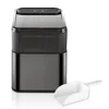 Small Ice Maker Home Automatic Bullet Ice -Made Compact Ice Machine Visible Mini Ice Maker For Home/Kitchen/Office 1