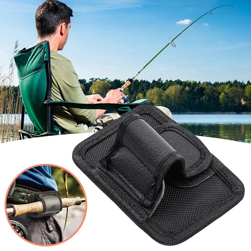 Fly Fishing Rod Holder Fishing Belt Rod Holder Portable Sheath with Adjustable Belt Accessories