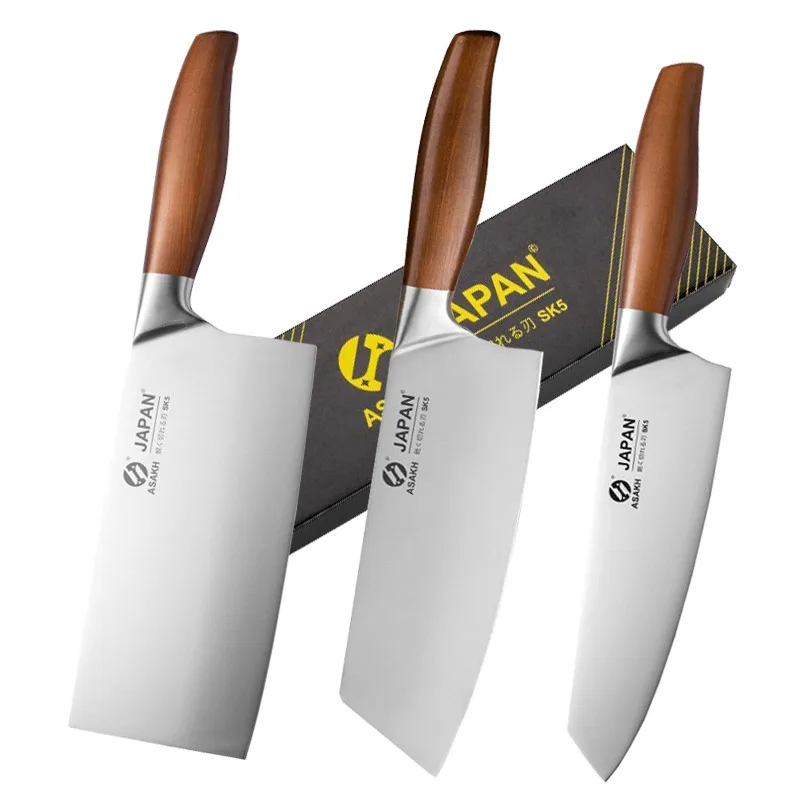 Kitchen Knife 5Cr15 Stainless Steel Kitchen Knives Japanese Chef Knife Vegetable Slicing Knife Paring Cooking Tool with Box