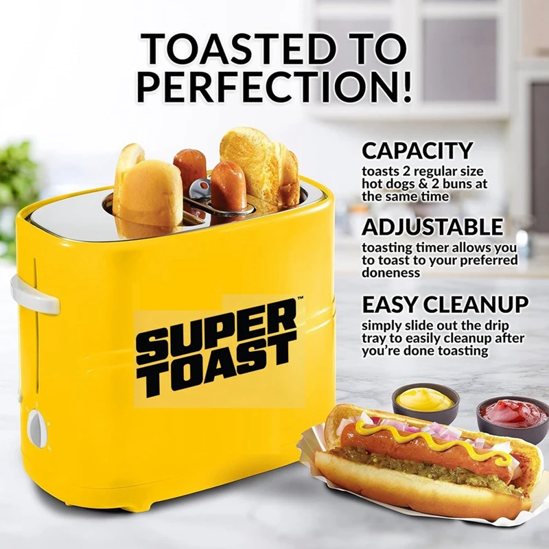 Hot Dog Machine Bread Machine Sausage Bread Breakfast Toaster Sandwich US Plug