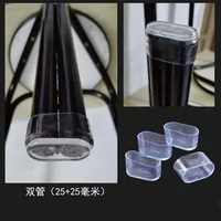 8X Furniture Leg Foot Protector Transparent Table And Chair Foot Cover Silicone Wear-resistant Cap Noise Reduction Protect Floor 4