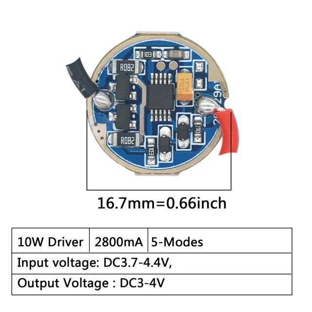 10W 2800mA