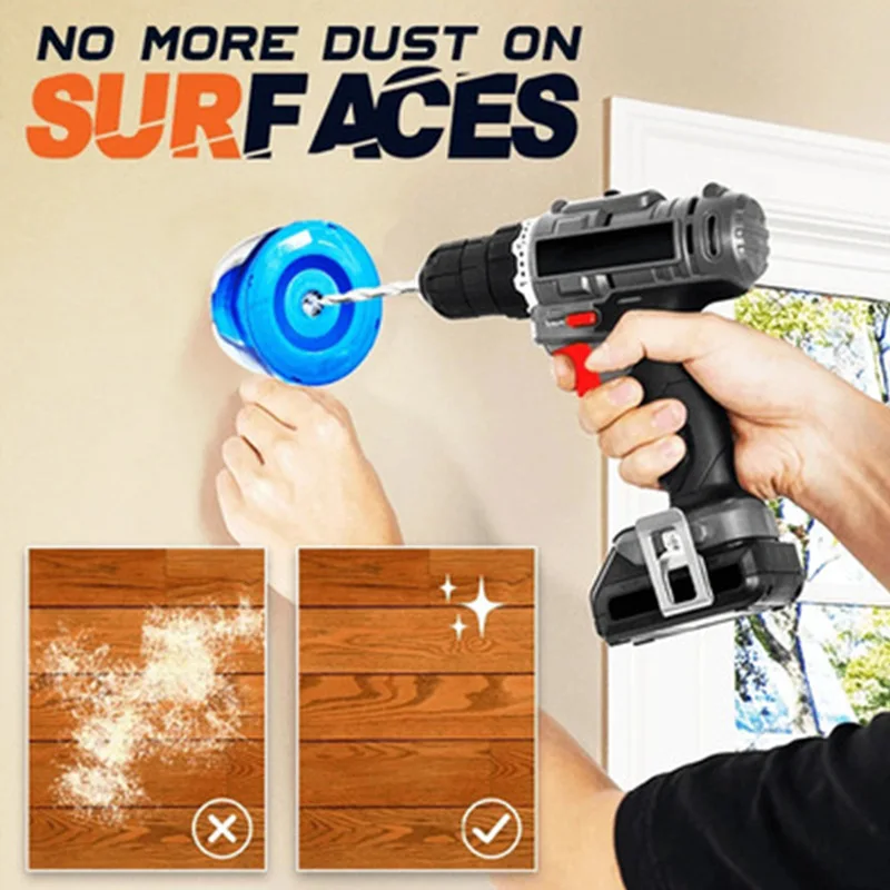 Electric Hammer Drill Dust Collector and Stopper Tool