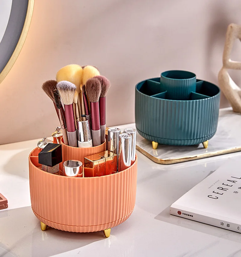 Desk Organizer Pens Brush Holder Pencil  Large Rotating Pen Organizer -  360 Pen - Aliexpress