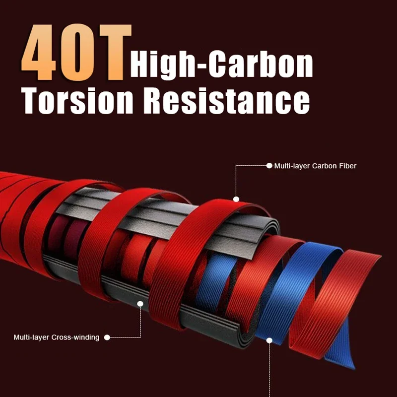8M/10M/12M/14M/16M/17M Super Light Long Hard 19H 40T High Carbon Fiber Hand Fishing Rod Telescopic Fishing Pole Stream Rod image 4