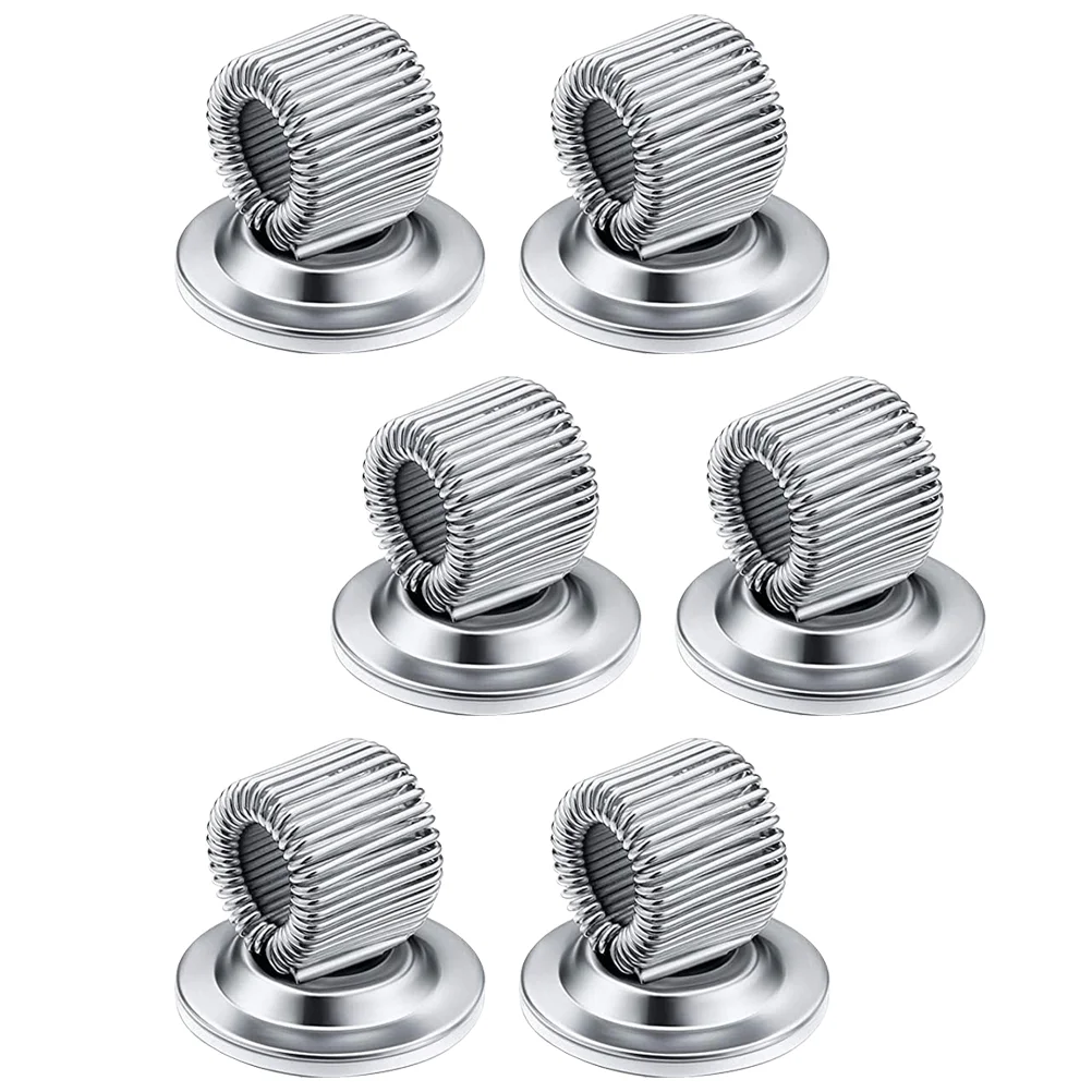 

6 Pcs Fountain Pen Pencil Clip Professional Supplies Nurse Accessory Iron Hospital Springs Wear-resistant Holder