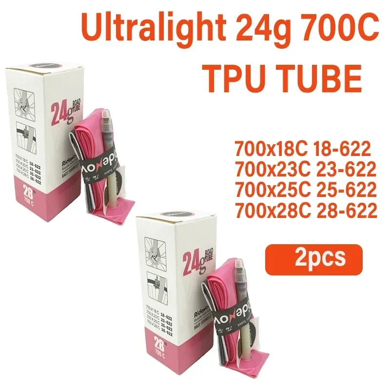2 pezzi 700x18-28c 24g