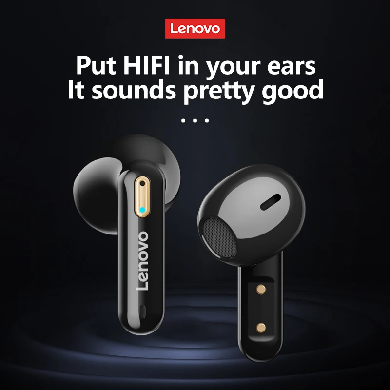 Original Lenovo LP6 Pro Bluetooth 5.3 Earphones TWS Sports Headphones Wireless Earbuds LED Battery Digital Display Headset