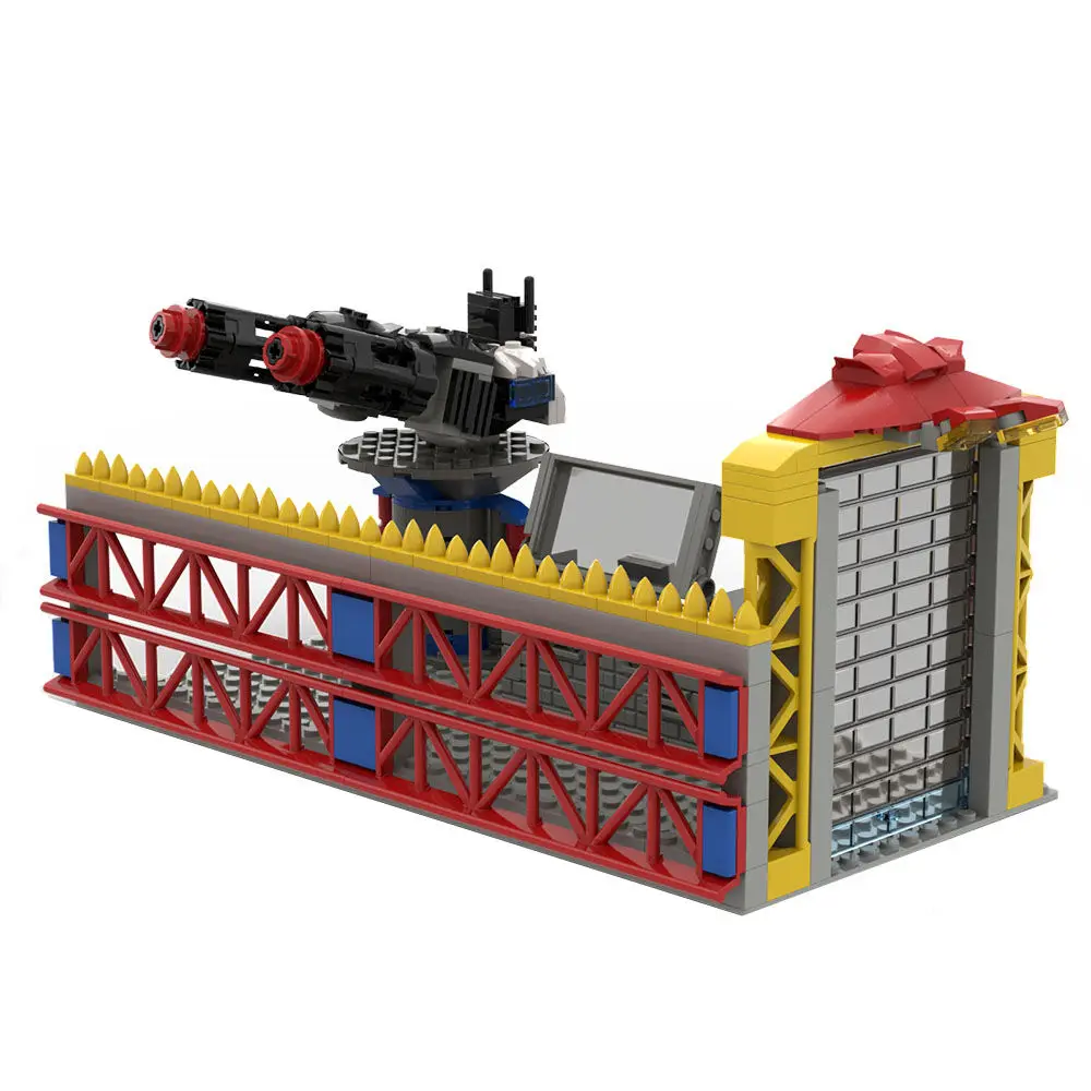 

City Creative Future Space Laser Turret DIY Scene Accessories Building Blocks Bricks Toys Christmas Gifts