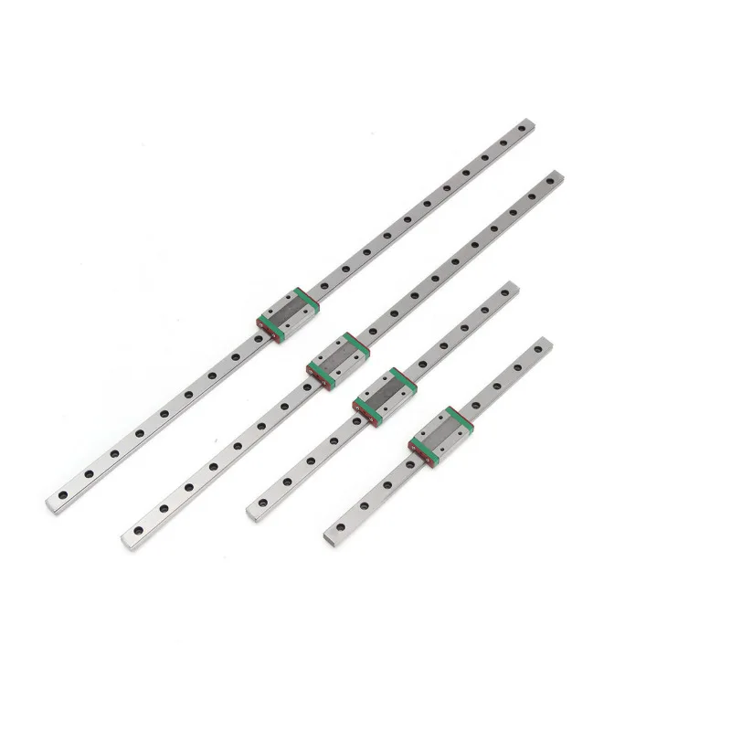 Description Picture 2 of item1pc 9mm Linear Guide MGN9 MGN9H MGN9C 100 150 200 250 300 350 400 450 500 550mm linear Rail+ MGN9H or MGN9C Block 3D Printer CNC