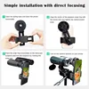 Telescope Phone Photo Adapter Universal Quick Aligned Cell Phone Digiscoping Adaptor Mount Compatible with Binoculars Monocular 4