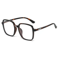 Unisex Fashion Oversized Square Sunglasses with UV400 Photochromic Lenses (002 Tortoiseshell)