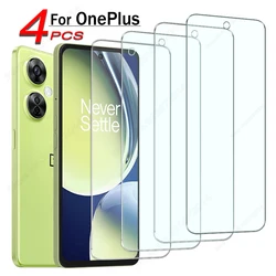 4 - Pack Tempered Glass Screen Protectors - 4pcs HD Glass (For Nord CE2 Lite 5G)