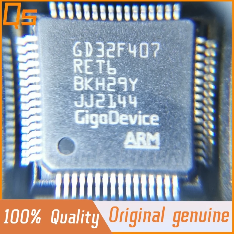 

New Original GD32F407RET6 GD32F407 LQFP64 Chip 32-Bit Microcontrolle MCU