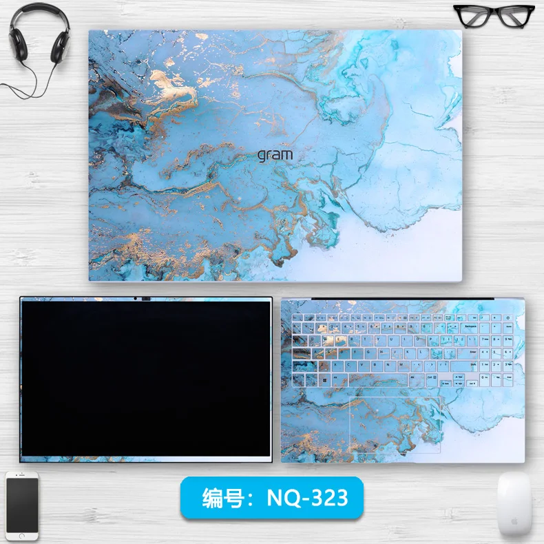 Dazzle Vinyl Sticker Skin Cover Per Lg Gram 14 14 Z90Qd Gram 16 16 Z90Qh 2022 17 17 Z90P 17 Z95P 17 "2021 17 Z90Q 2022 17 Z90R 2023