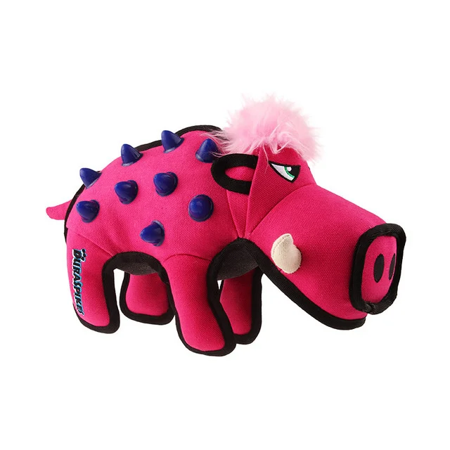 Kutyajátékok Tpr És Vászon Kombinált Anyagi Harapás-Rezisztens Interaktivoys A Kutya Moláris Edzéshez. - Image 3