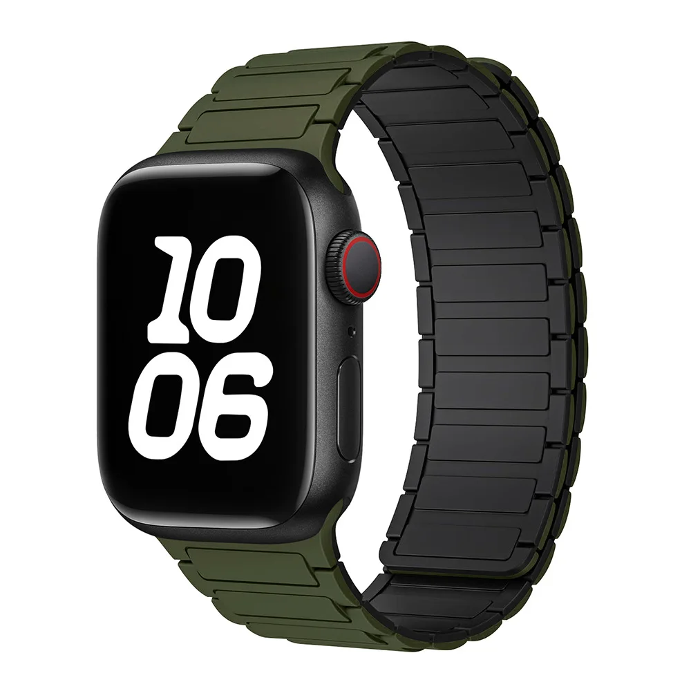 Magnetic Loop Silicone Strap Bracelet