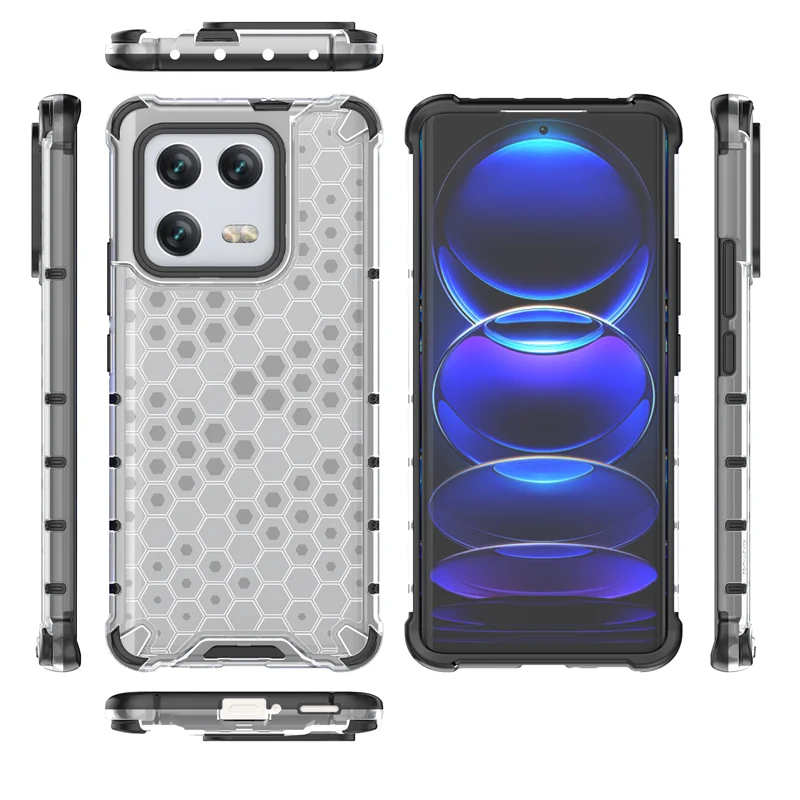 Funda Original para Xiaomi Mi 13 / Mi 13 Pro, carcasa a prueba de golpes de  silicona suave/cuero PU, bolsa trasera para teléfono, Mi 13 13 Pro