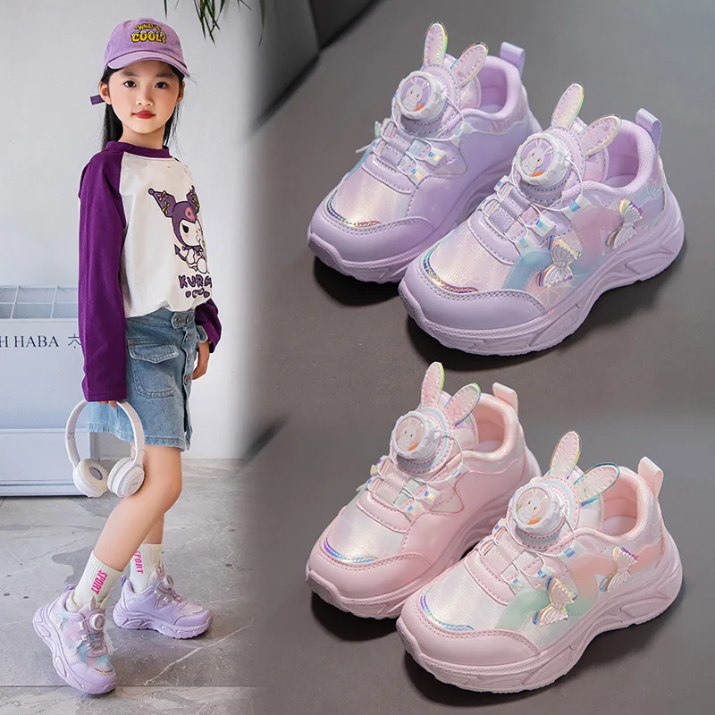 Girls Sports Shoes Hot Sale Of The Season Spring Autumn New Soft Bottom Fashion Anti-slip Lightweight Match All Comfortable C...