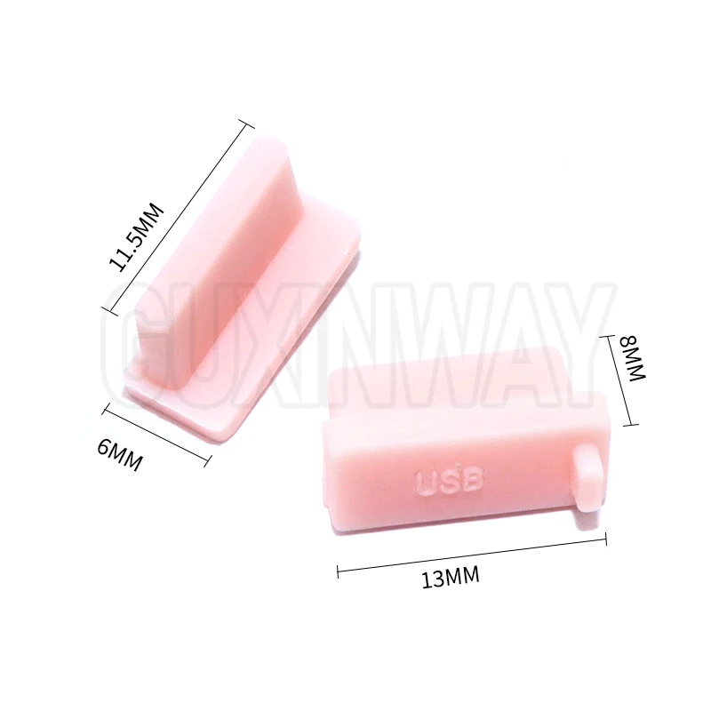10PCS USB 먼지 플러그 충전기 포트 커버 캡 여성용 잭 인터페이스 범용 실리콘 방진 보호 장치 태블릿 PC 노트북 노트북