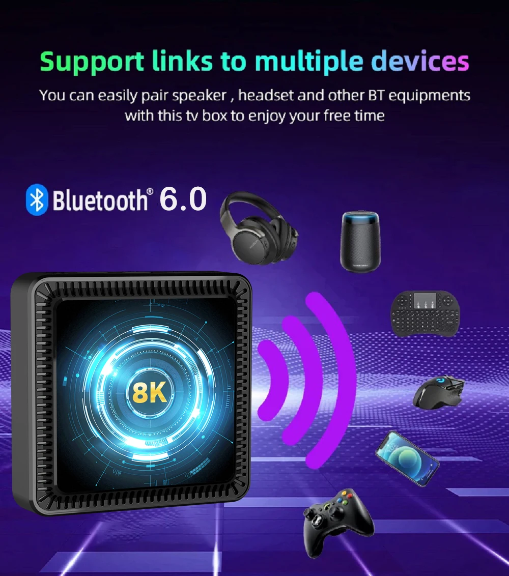 S0ecf3ba859f94d6e87ef9cc0f7e9c46aO TV Box Allwinner H618 8K Android 16 Smart TV Box Google Assistant 8K Video BT6.0 Dual Wifi 5G 8GB 128GB 256GB 4K Media Player