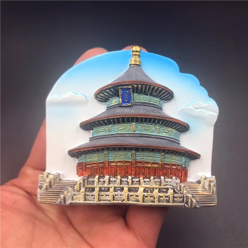 Calamita Frigorifero 3D Chiang Mai Thailandia - Souvenir Di Viaggio Dipinto A Mano, Decorazione Casa