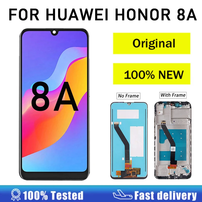 Оригинальный ЖК-дисплей для Huawei Honor 8A сменный сенсорный экран 8 A Pro/Prime JAT-L29/LX1/LX3