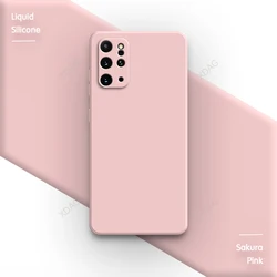 Liquid Silicone Protective Phone Case - Soft, Original Design - Samsung S20 (Sakura Pink)
