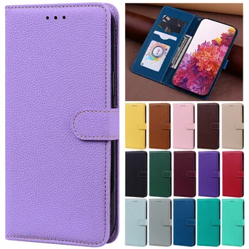 Étui en cuir pour Samsung Galaxy A52S 5G, coque de téléphone, housse portefeuille, couleur bonbon solide, A12, A22, A32, A42, A72, A02s