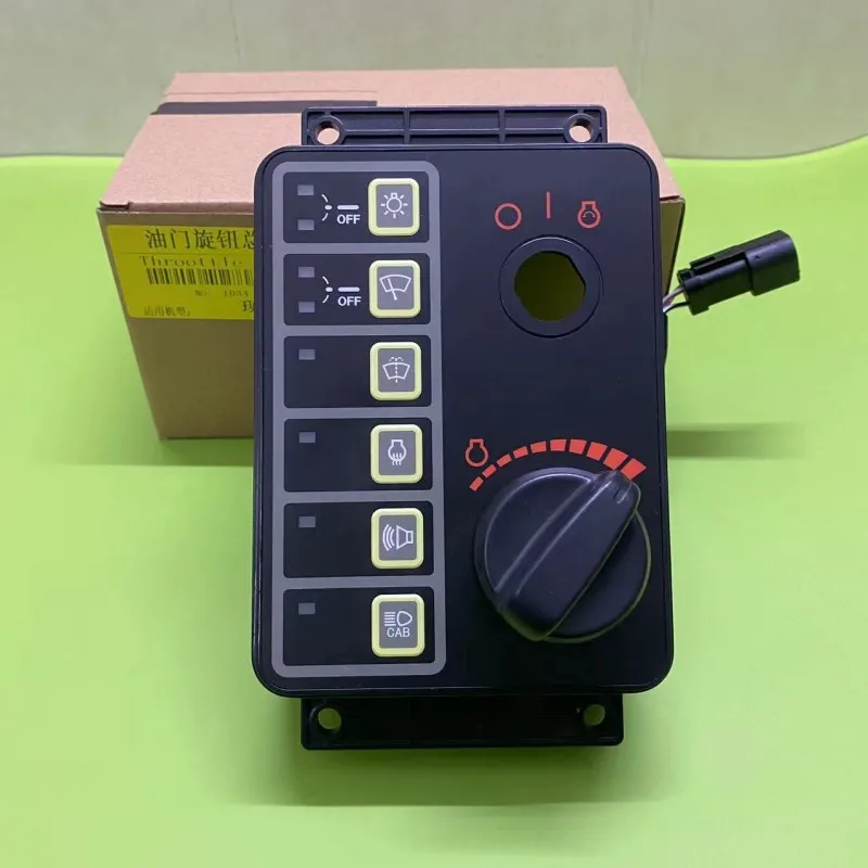 

R130/150/225/215/80-7 Excavator Throttle Knob Controller Switch Assembly Fit for Hyundai new style OE:21N8-20506 21N820506