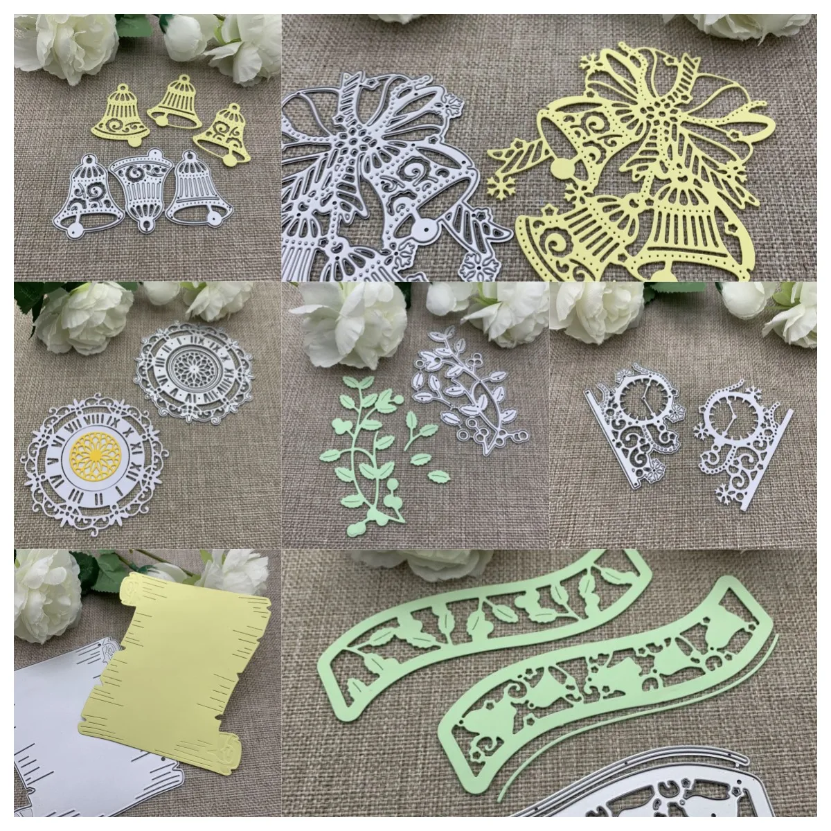 Weihnachten Serie Metall Stanzformen für DIY Scrapbooking dekorative Prägung Handwerk Stanzschablone Form