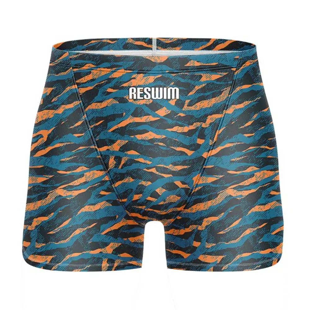 Summer Men's Swim Trunks, Athletic Training Short Swimwear, New Swimming Trunks, Pool Lycra Beach Surf Diving Pants, Swim Trunks, Swim Shorts, Men Swimsuit