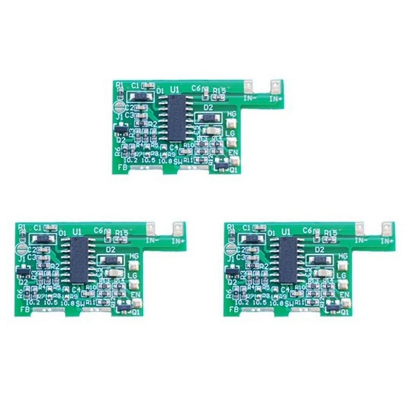 

3Pcs L3+ 10V 10.2V Output 10V Power Supply Step-Down Small Board LGSG Voltage Drop Board Hashboard For ETH BTC Antminer L3+