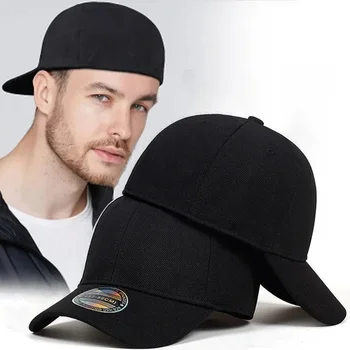 Berretto da baseball primavera estate di alta qualità Uomo donna Berretto completo chiuso aderente Cappello da camionista sportivo traspirante per esterni Gorras Hombre 1