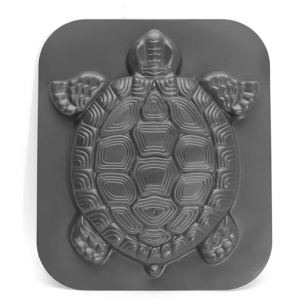 Tool Paving Mold Concrete Cement Reusable Turtle Shape Driveway Road Outdoor ABS Black Garden Decor Stepping Stone Landscape