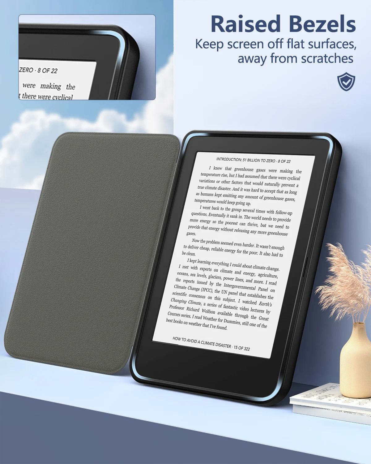 Lightweight Protective Case for Kobo Clara Series – 6 2024 Release