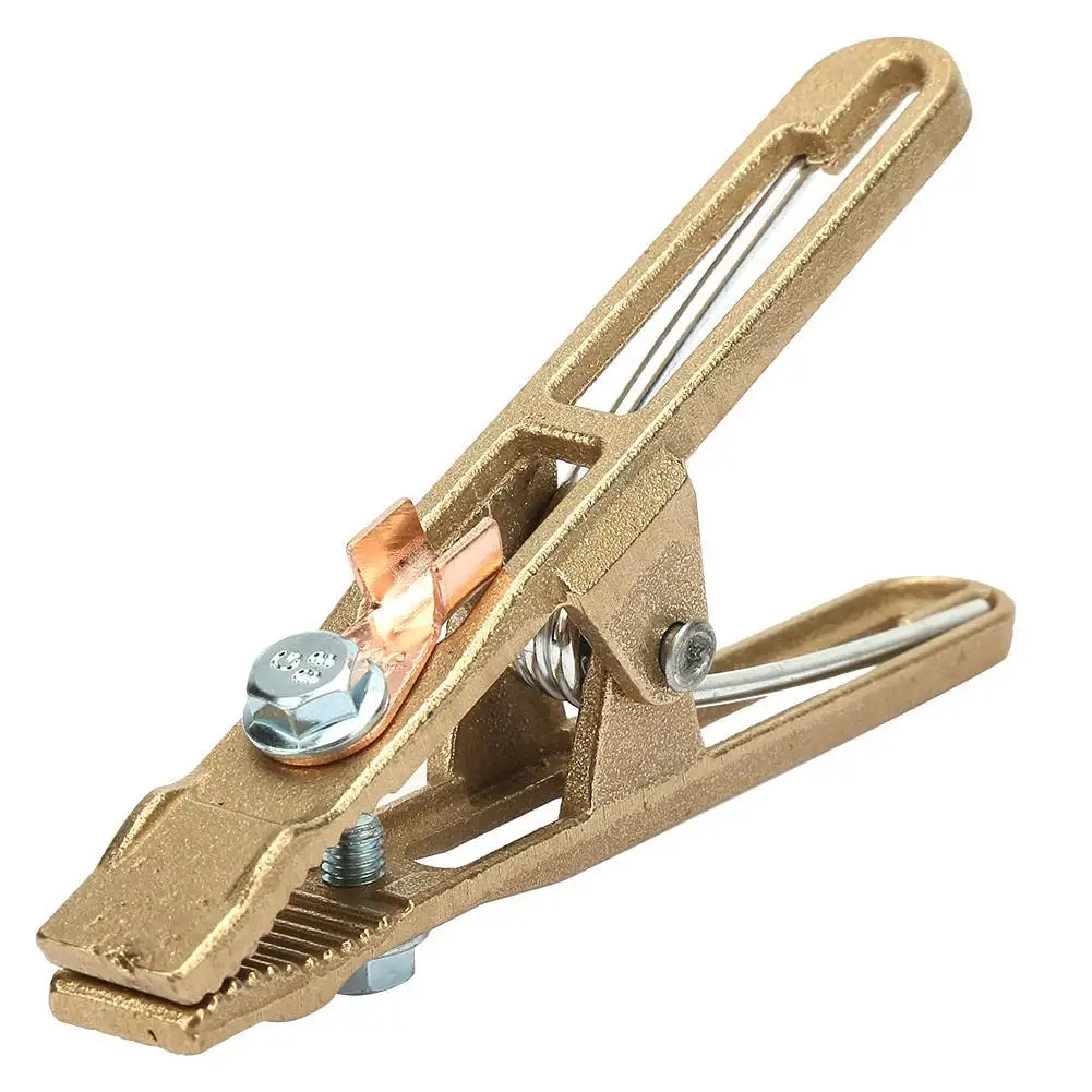 Tools All-copper A-shaped High Quality 300Amp Earth Ground Cable Wire Clip Clamp Welding Manual Welder Grounding | Инструменты