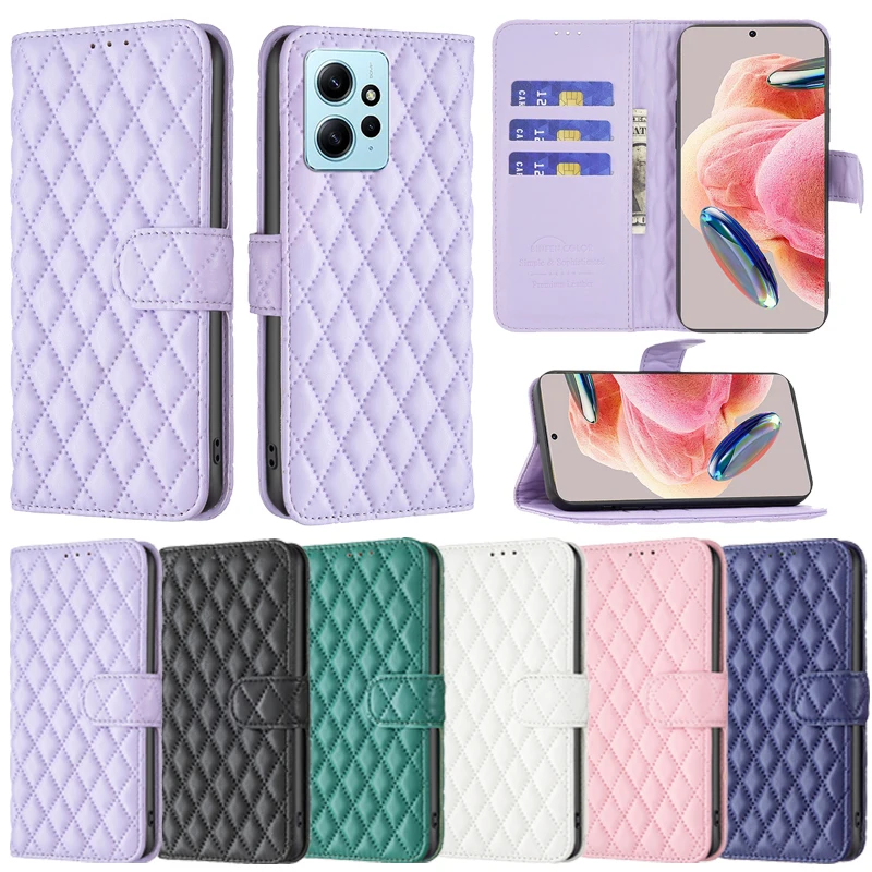 

Wallet Small Fragrance Leather Case For XIaomi Redmi 12 12C 10 5G 10A 10C 9A 9C 12T 11T Note 12 4G 11E 11S 11 Pro 10S 9 Pro