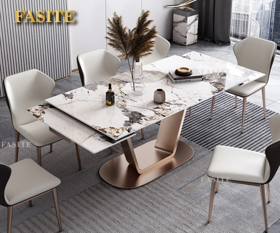 Modern Customized Extendable Dining Table