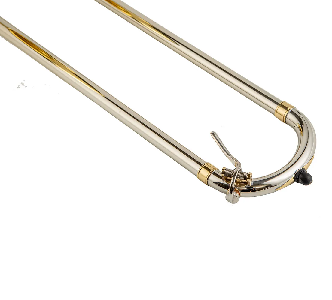 High Grade modulated tenor trombone Bb/ C tone Yellow Brass Clear Lacquer Professional musical brass instrument