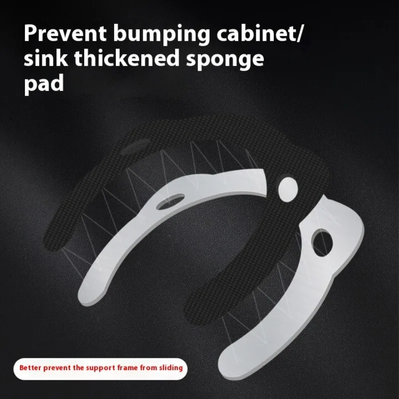 Undermount Sink Bracket Steel Support Stable Wash Basin Support Practical Wear