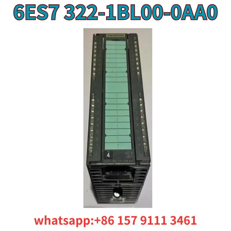 Used 6ES7 322-1BL00-0AA0 module tested intact