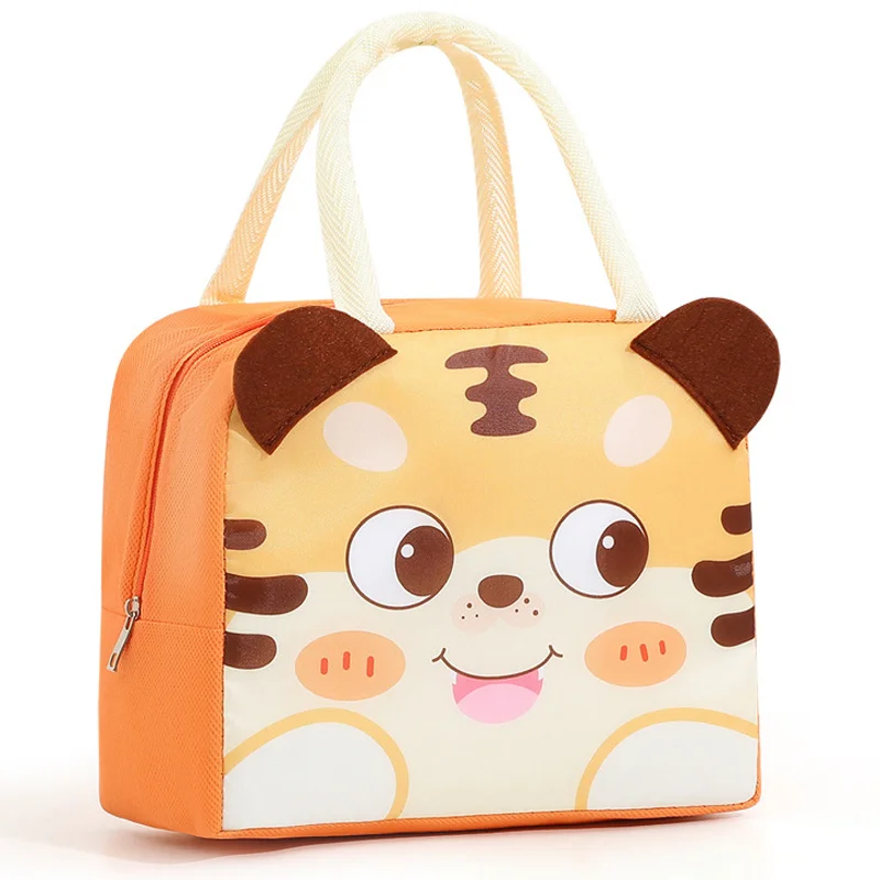 Lunch Bag for Kids Children Picnic Food Storage Box Portable Insulated School Handbag Outdoor Cartoon Thermal Cooler Bag