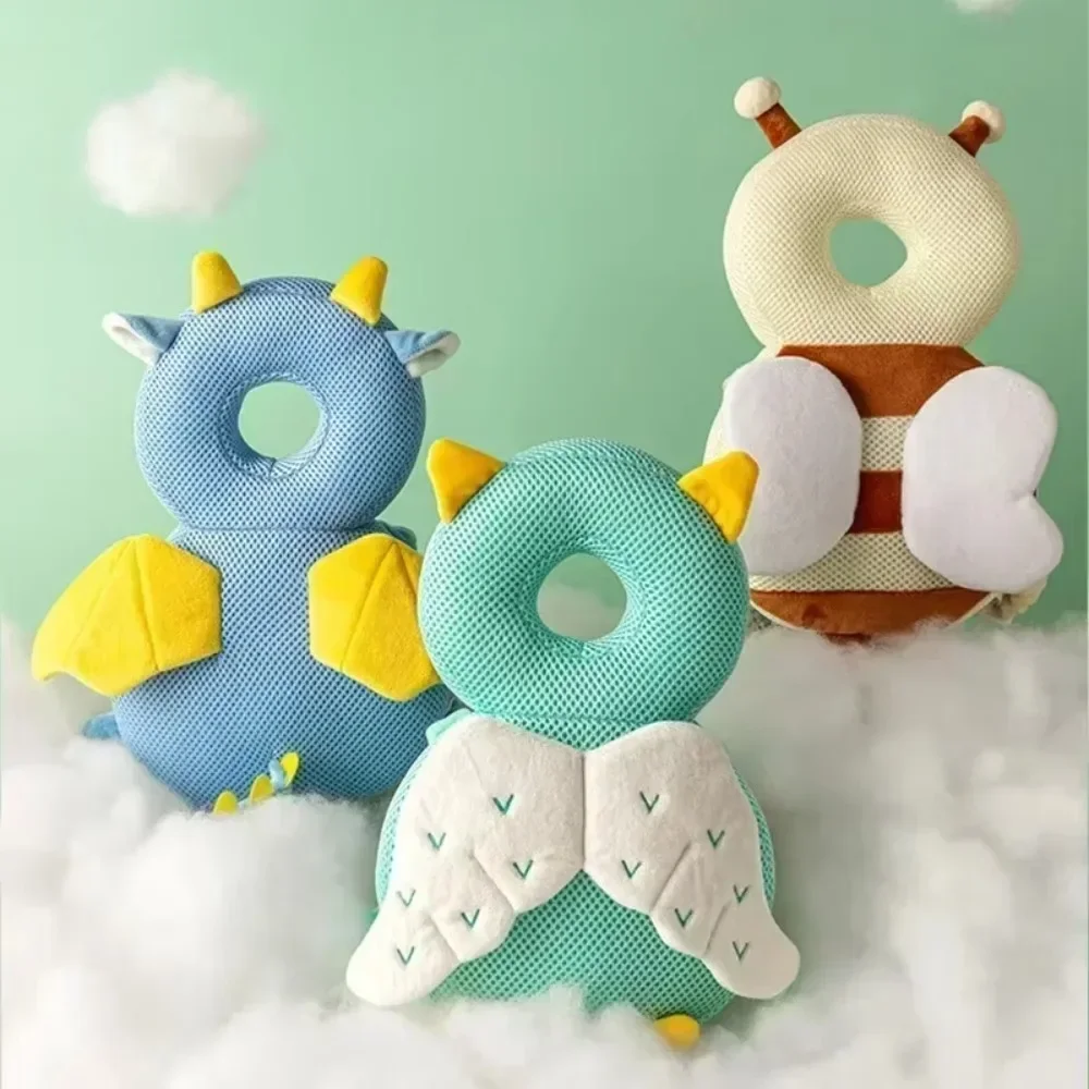 Silicone table corner protector table corner protector table edge protector furniture anti collision strip head protector pillow head back protector head protector security protective headgear edge protector baby accessories baby guard safety protect cute pillow cushion learn walk anti fall