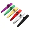 Aluminium Alloy Metal Kazoo Learn Easily Detachable Diaphragm Mouth Kazoos Durable Wear-resistant Musical Instruments Flutes Aluminium Alloy Metal Kazoo Learn Easily Detachable Diaphragm Mouth Kazoos Durable Wear-resistant Musical Instruments Flutes